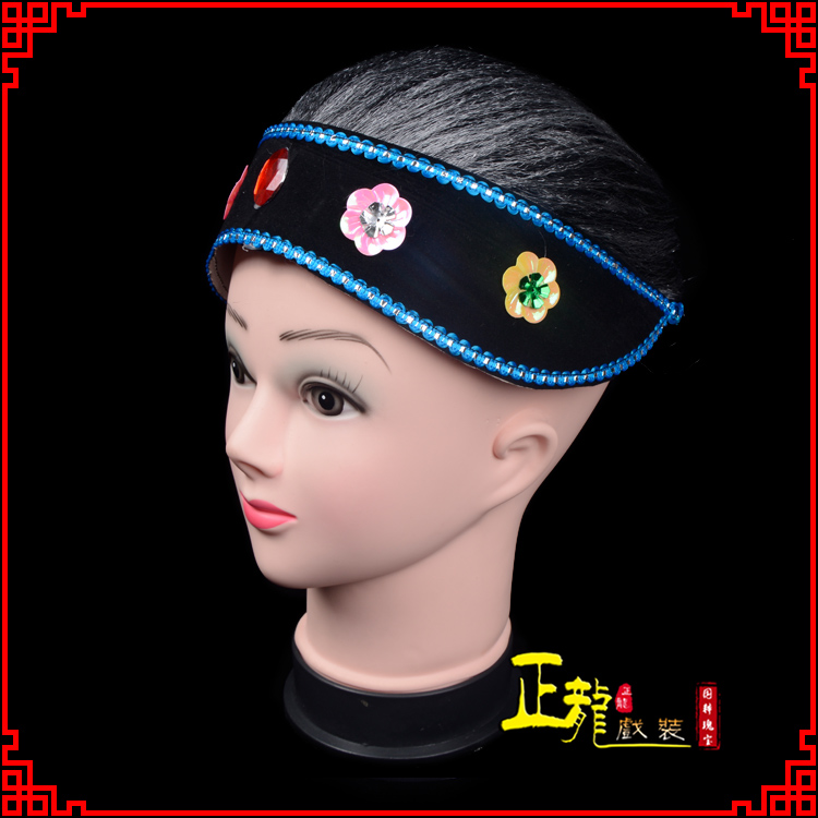 南宁老旦媒婆穷老太婆假发套 老旦头套