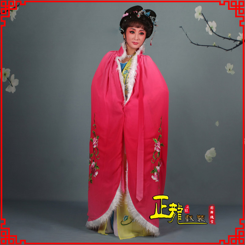 南宁小花旦绣花斗篷 花旦披风